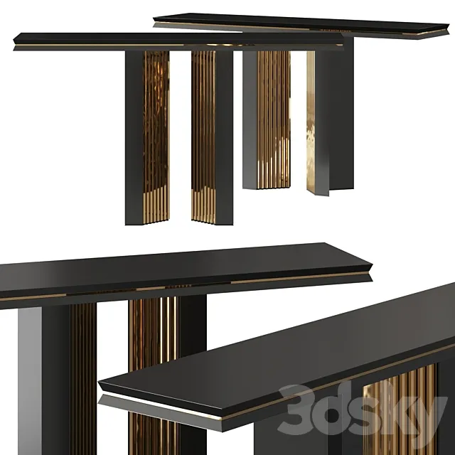 Luxxu Beyond Console Table 3D Model