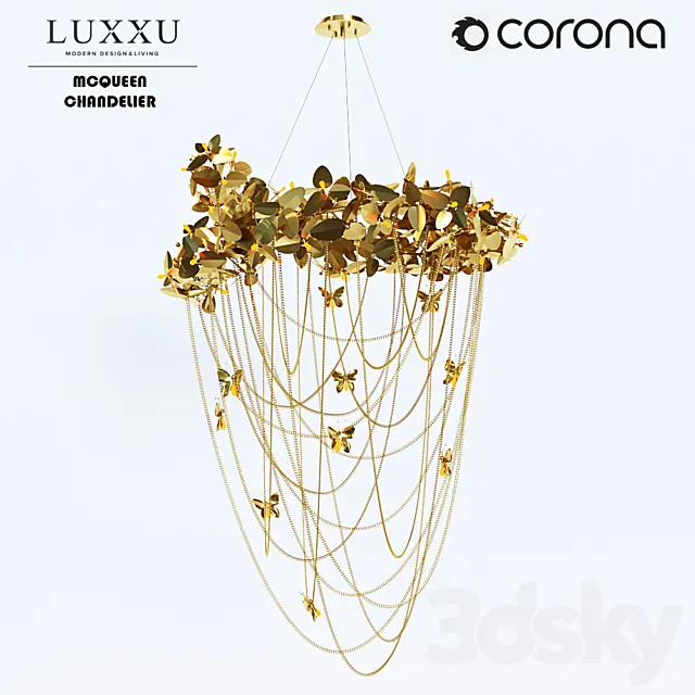 LUXXU_MCQUEEN_CHANDELIER 3D Model