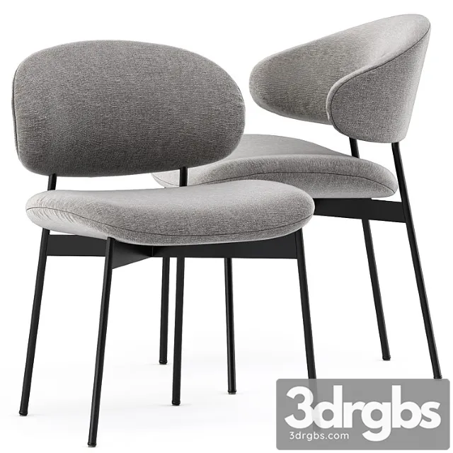 Luz Fabric Chair By More 1 3D Model Download Luz Fabric Chair By More 1 3D Model Download