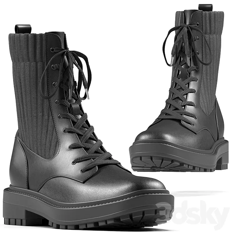 Lydell Boot 3D Model