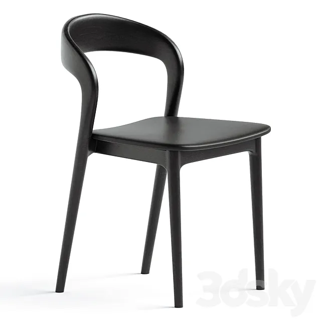 LYKKE DINING CHAIR 3D Model LYKKE DINING CHAIR 3D Model