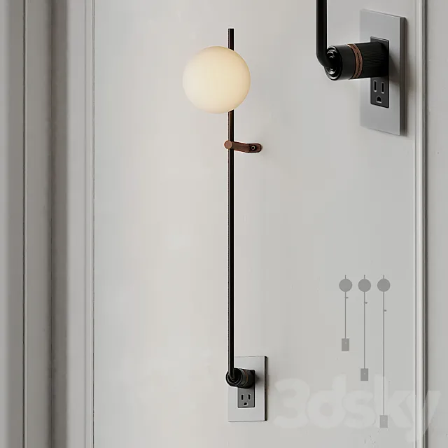 LYNEA LAMP from Human Home 3 Different Size 3D Model