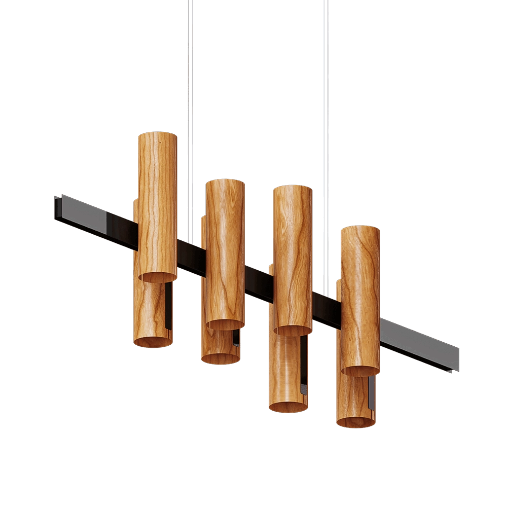 LZF – Ceiling lamp Black Note Keys Suspension 3D Model LZF – Ceiling lamp Black Note Keys Suspension 3D Model