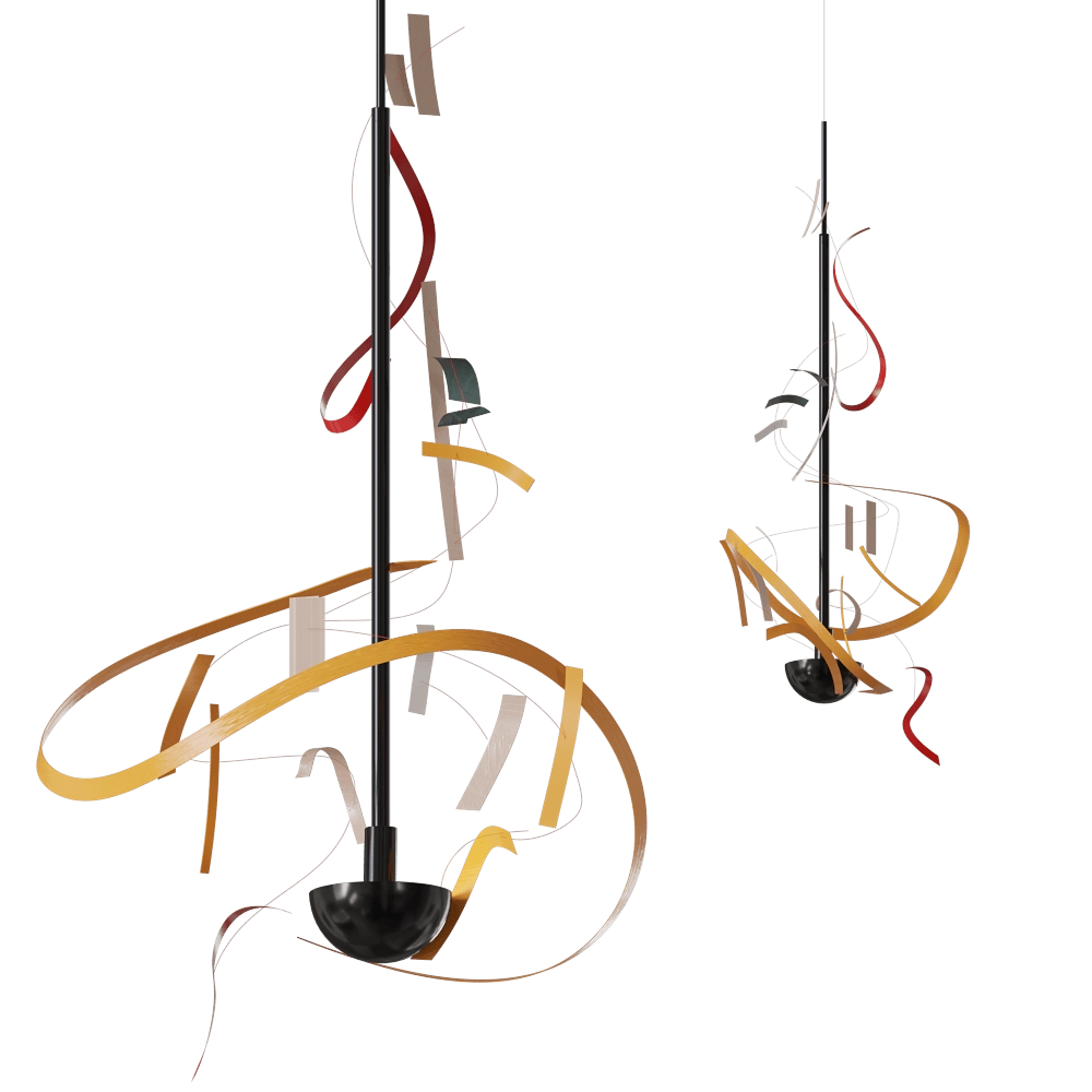 LZF – Ceiling lamp Candela 3D Model