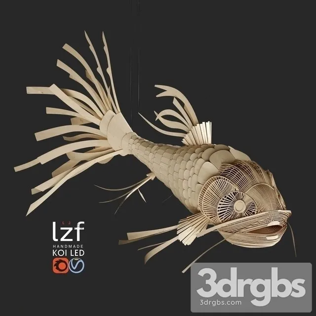 LZF Koi Lamp 3D Model Download LZF Koi Lamp 3D Model Download