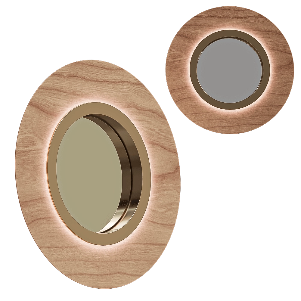 LZF – Mirror Lens Circular 3D Model