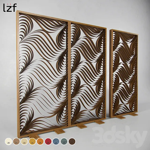 LZF – Paisley 3D Model LZF – Paisley 3D Model
