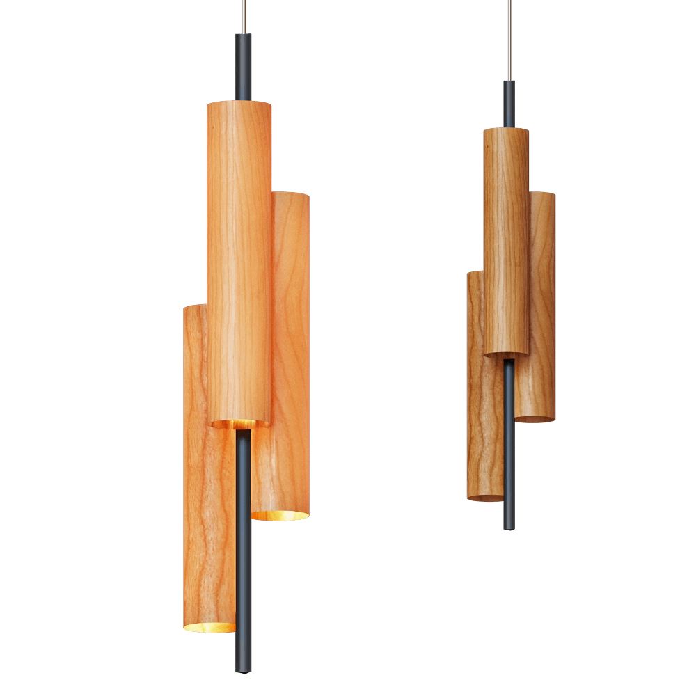 LZF – Pendant lamp Black Note Triplet 3D Model LZF – Pendant lamp Black Note Triplet 3D Model