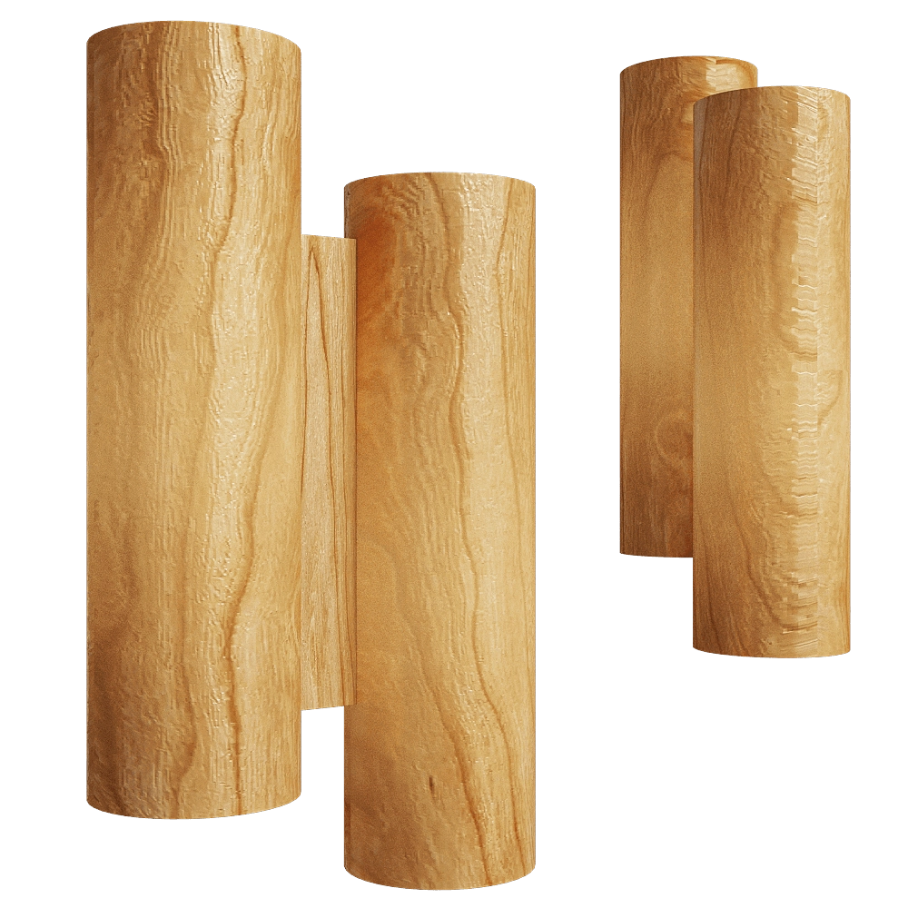 LZF – Wall lamp Black Note Duplet 3D Model LZF – Wall lamp Black Note Duplet 3D Model