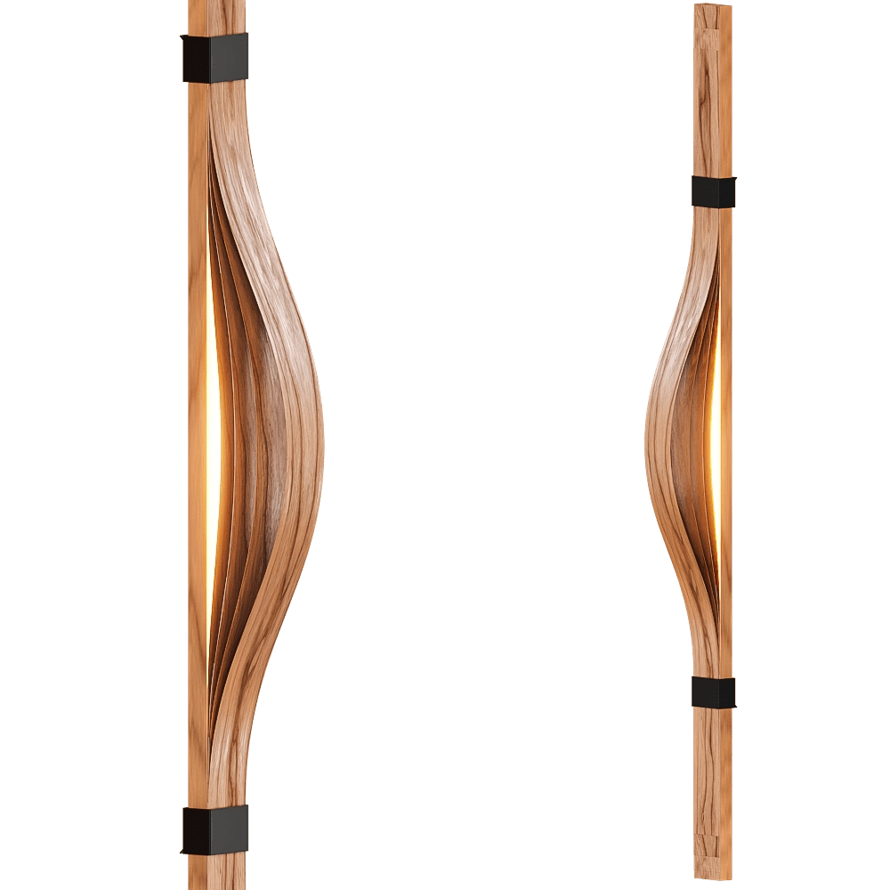 LZF – Wall lamp Woodstraps 3D Model