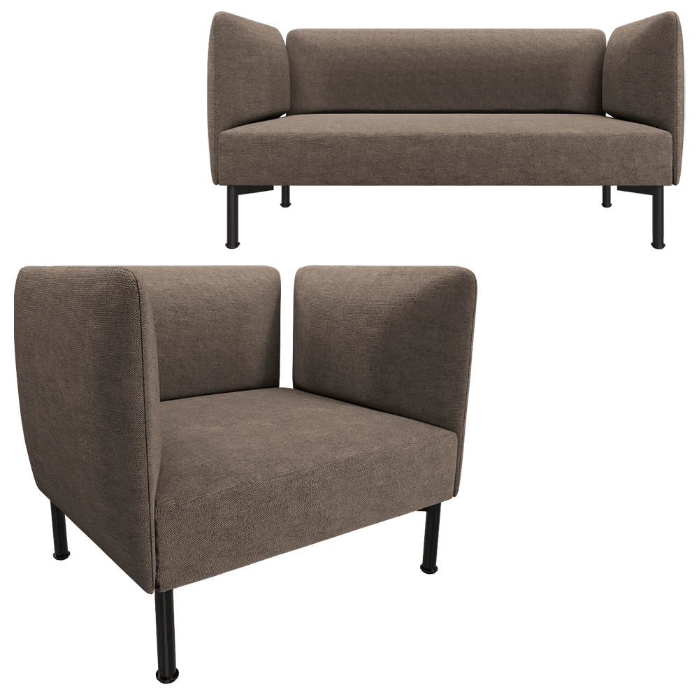 m. artedesign – Armchair and sofa Air 3D Model m. artedesign – Armchair and sofa Air 3D Model