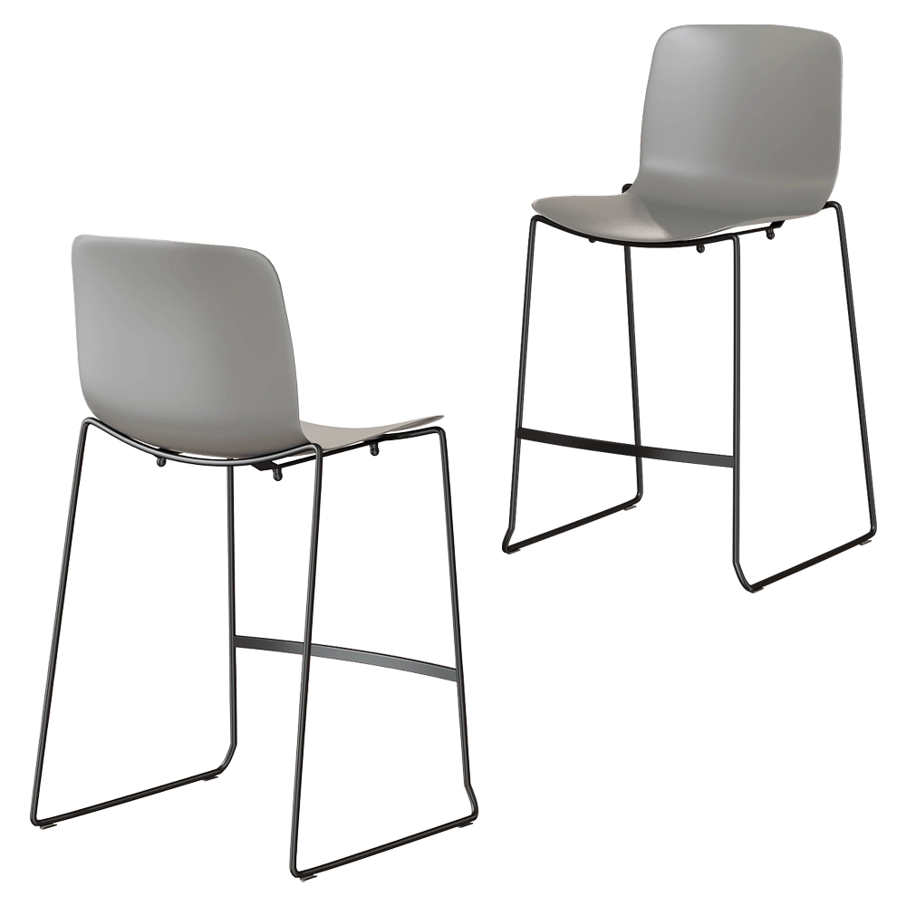 m. artedesign – Bar stool Alfa-H 3D Model m. artedesign – Bar stool Alfa-H 3D Model