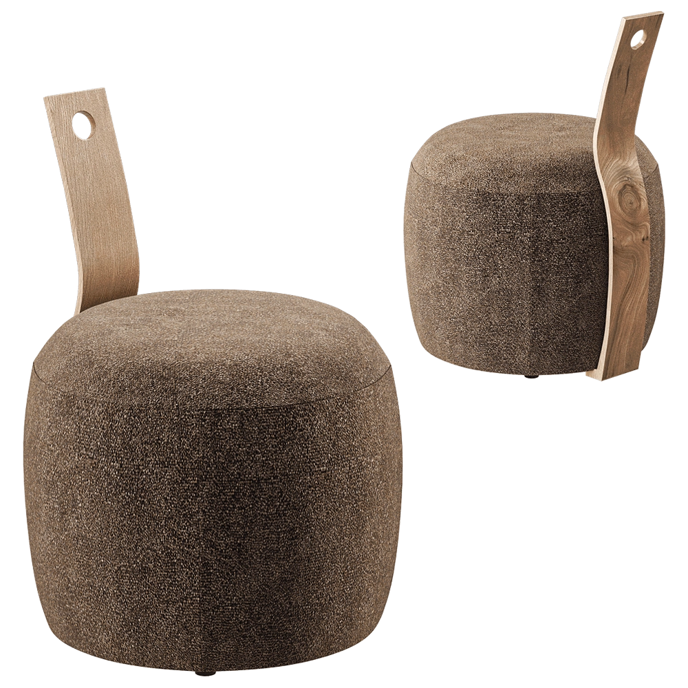 m. artedesign – Pouf Shodo 50 3D Model m. artedesign – Pouf Shodo 50 3D Model