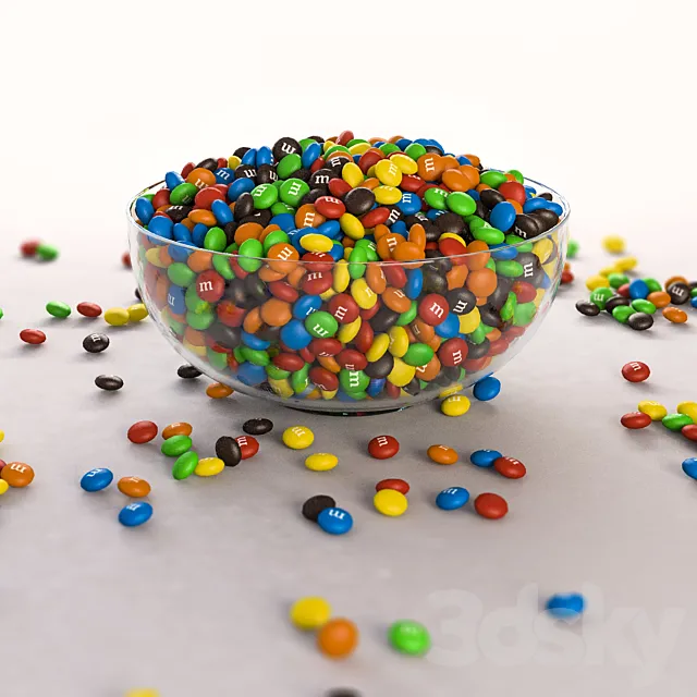 M & M’s | mmdems 3D Model