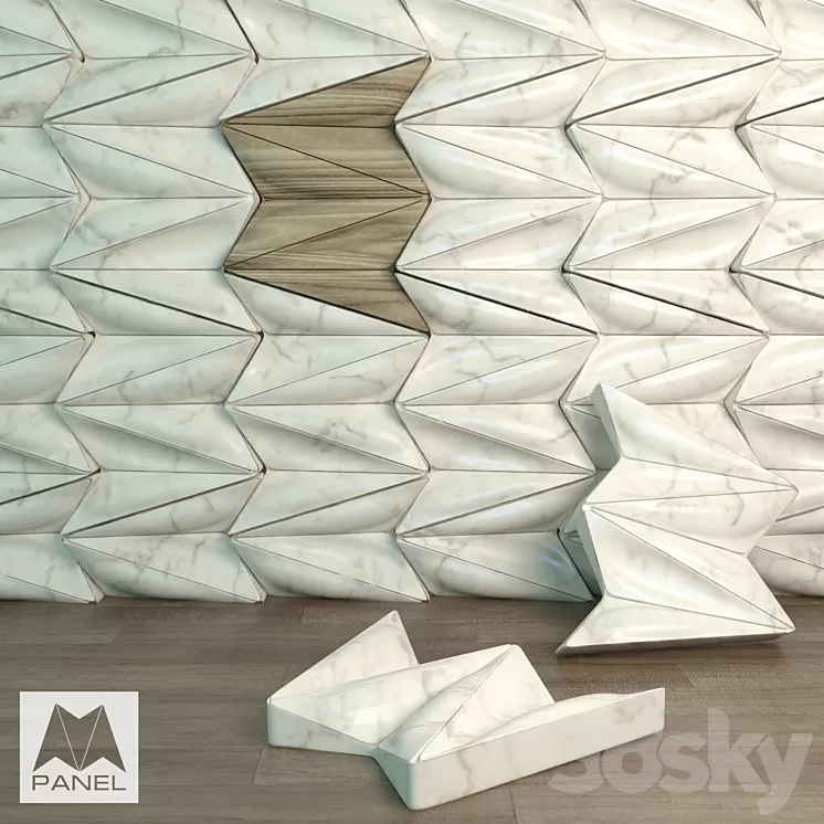 M-panel 3D Model M-panel 3D Model