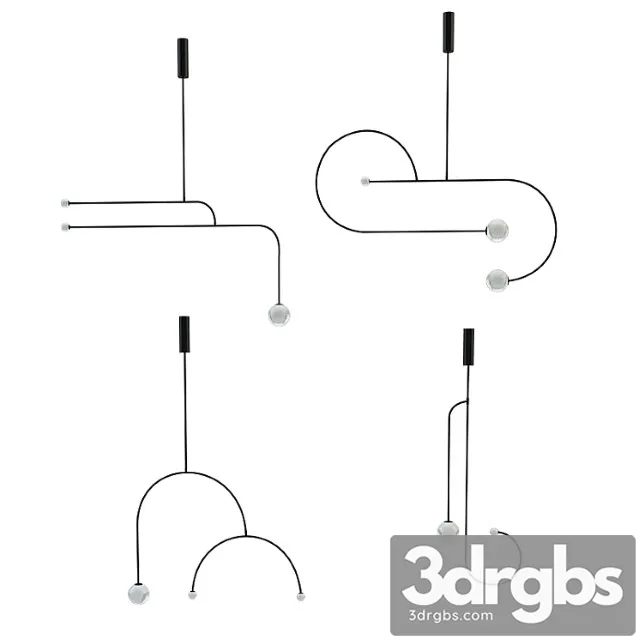 Ma Mobile Chandelier Collection 3D Model Download Ma Mobile Chandelier Collection 3D Model Download