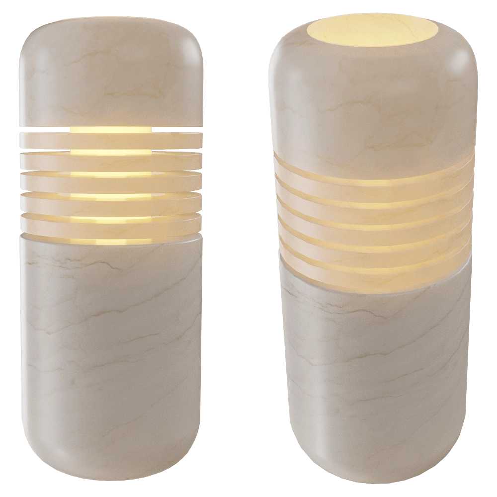 MAAMI HOME – Floor lamp Lumi Calacatta Oro 3D Model MAAMI HOME – Floor lamp Lumi Calacatta Oro 3D Model
