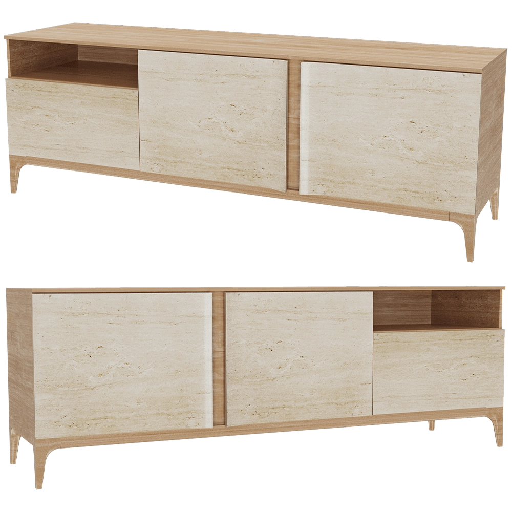 MAAMI HOME – Sideboard STORM TRAVERTINE 3D Model