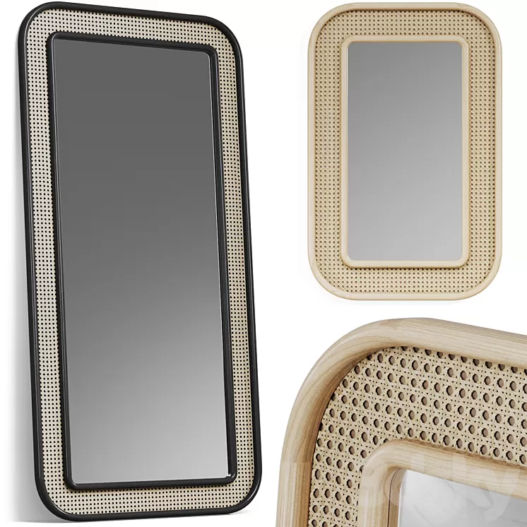 Mabelle rattan by Urban Outfitters 3D Model Free Download