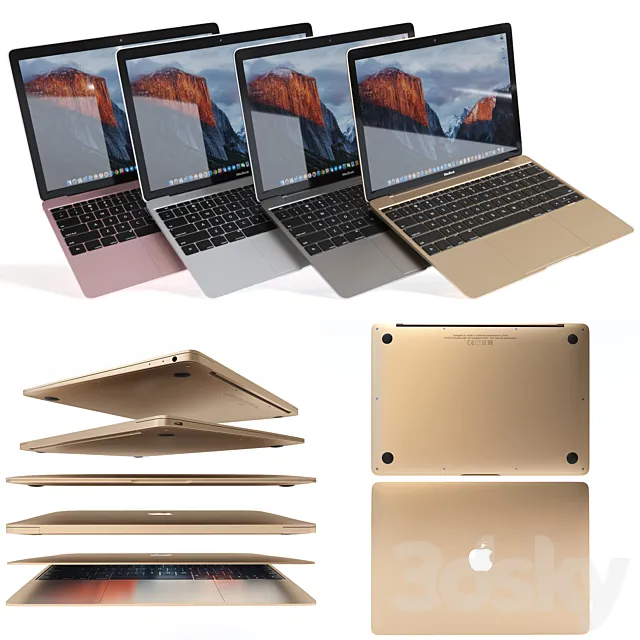 MacBook 3DModel