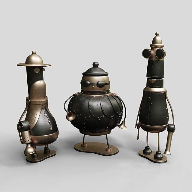 Machinarium Collection Vol 1 3DModel Machinarium Collection Vol 1 3DModel