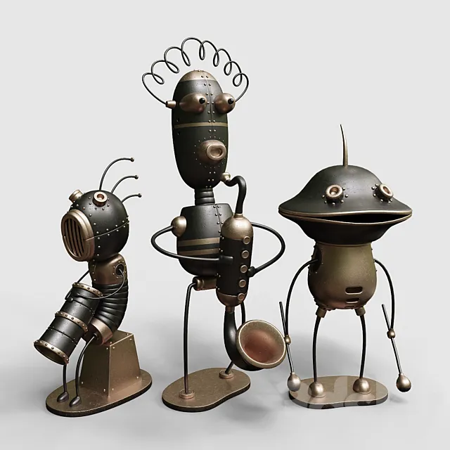 Machinarium Collection Vol 4 3DModel Machinarium Collection Vol 4 3DModel