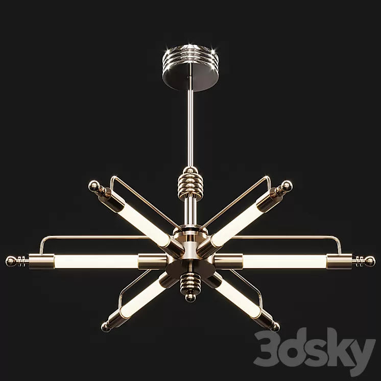 Machine Age Pendant Light by GMD Berlin 3D Model Free Download