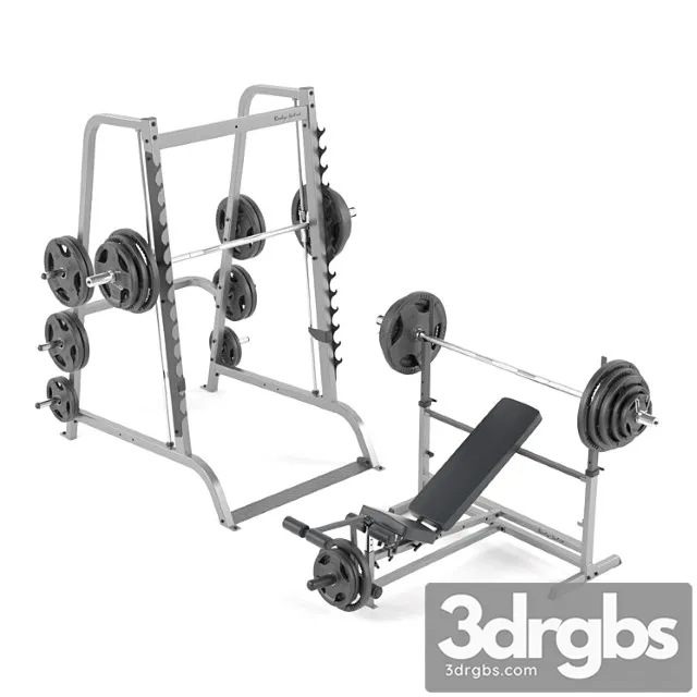 Machine Tools For The Gym From Body Solid 3D Model Download