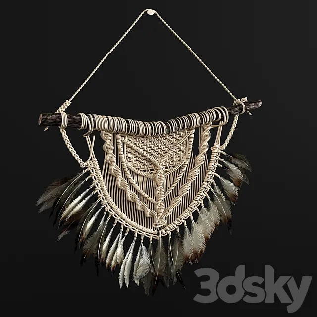 macrame 2 3DModel macrame 2 3DModel
