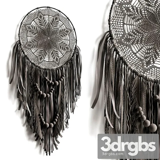 Macrame panel 3D Model Download