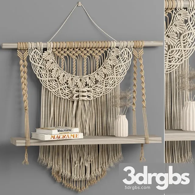 Macrame set decor 07