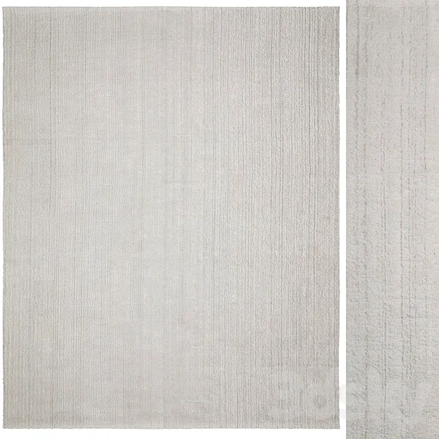 Macramé Wool Rug 3D Model