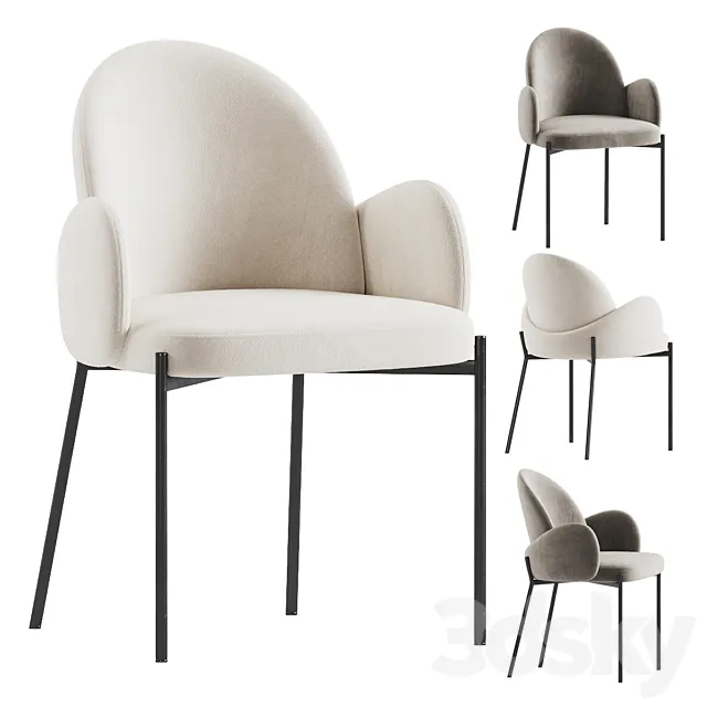 Macy Dining Chair 3D Model Macy Dining Chair 3D Model