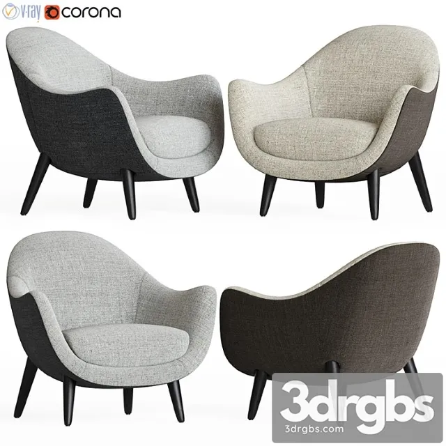 Mad Queen Armchair Poliform 3D Model Download Mad Queen Armchair Poliform 3D Model Download