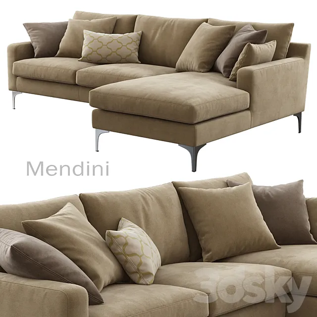 Made _ Mendini (Corner Sofa) 3DModel