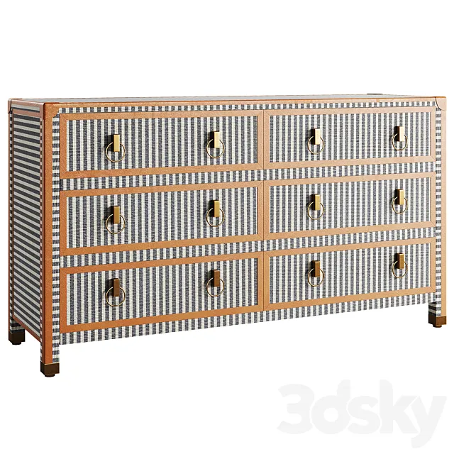 Made Goods Edward 60 Inch Dresser 3DModel