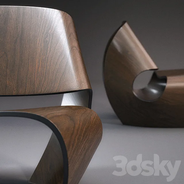 Made In Ratio – Cowrie Chair 3D Model Made In Ratio – Cowrie Chair 3D Model