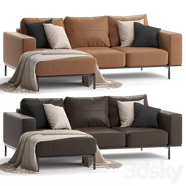 MADE – Jarrod corner sofa 3D Model Free Download