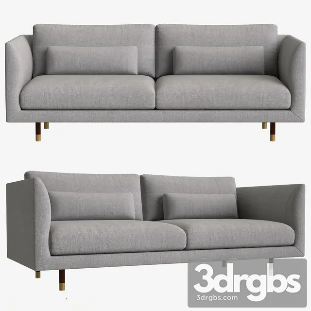 Made Jules Sofa 3D Model Download