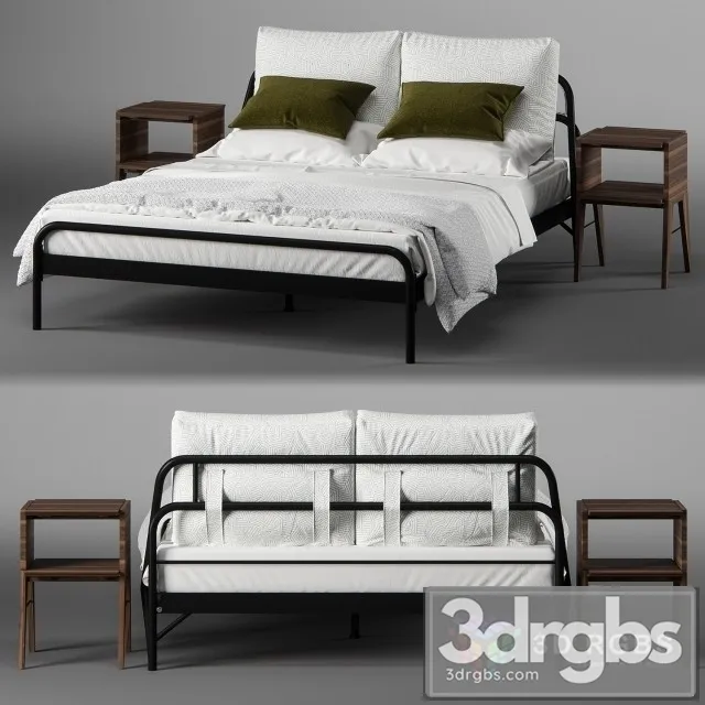 Made Loopa Bed 3D Model Download