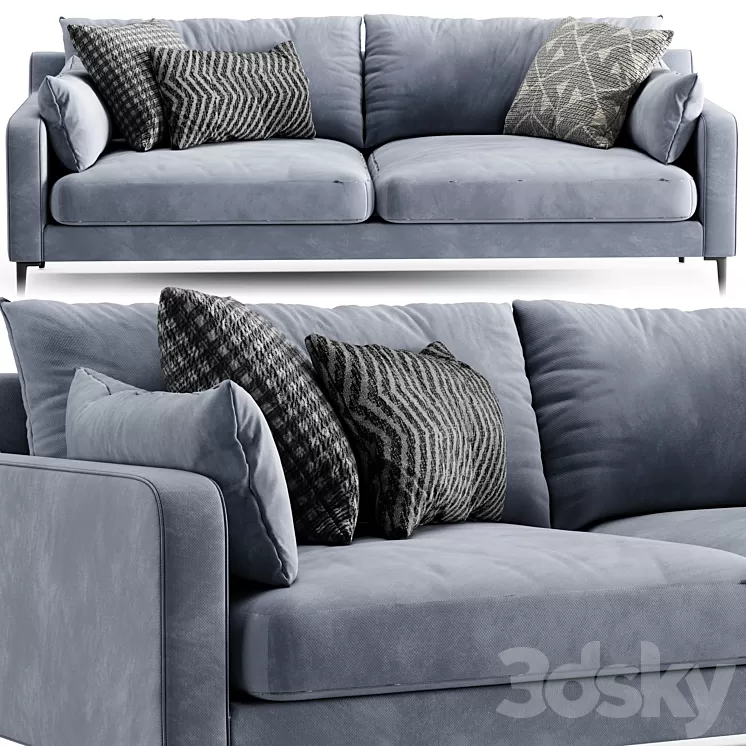 Made Mendini sofa 3D Model Made Mendini sofa 3D Model