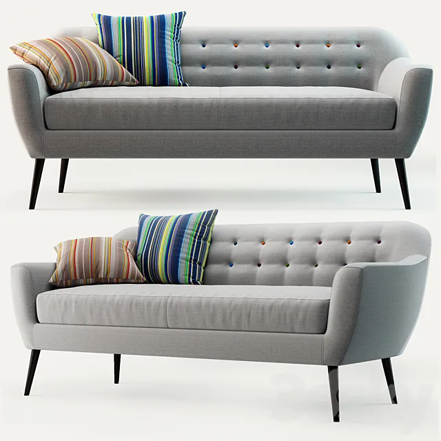 MADE Ritchie 3 Seater Sofa 3DModel
