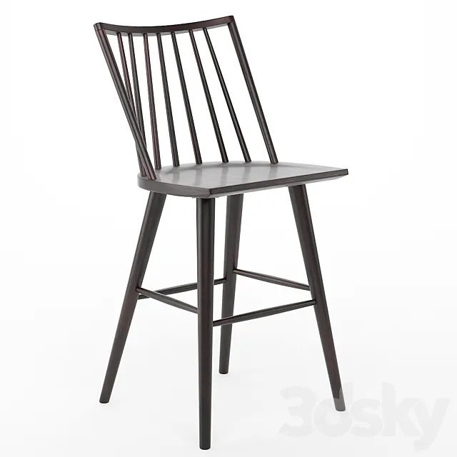 Madison Bar Stool 3D Model Madison Bar Stool 3D Model