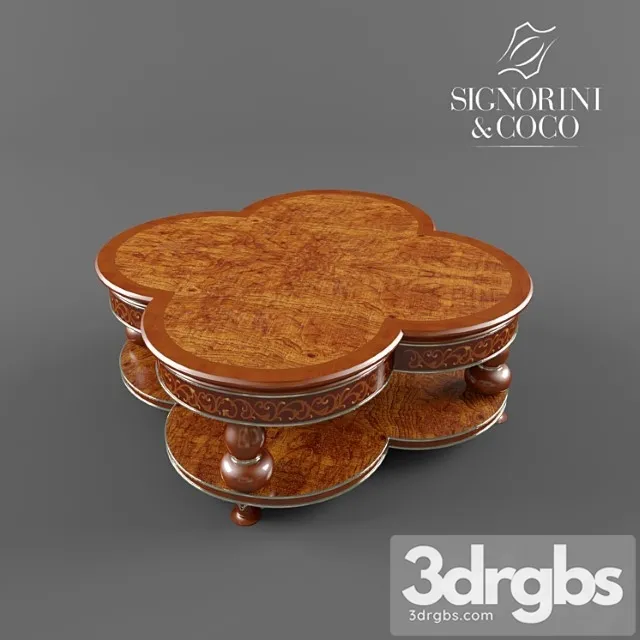 Magazine No Table Signorini Tsozzo Bellagio 1 3D Model Download