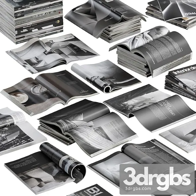 Magazines – dark theme