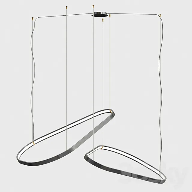 Magellano Suspension Ring Light 3D Model