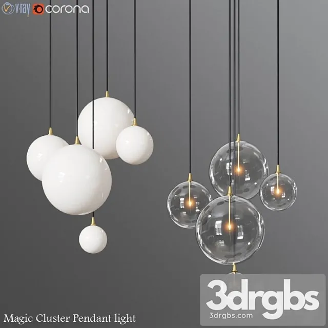 Magic cluster pendant light 3D Model Download Magic cluster pendant light 3D Model Download