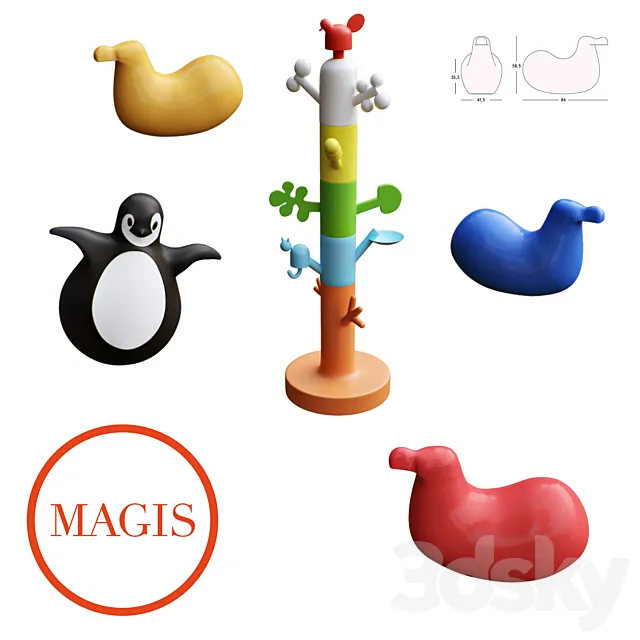 Magis 3D Model Magis 3D Model