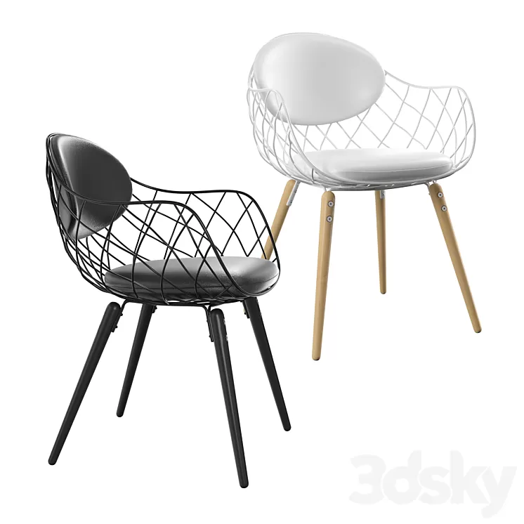 Magis Design Pina Chair 3D Model Magis Design Pina Chair 3D Model