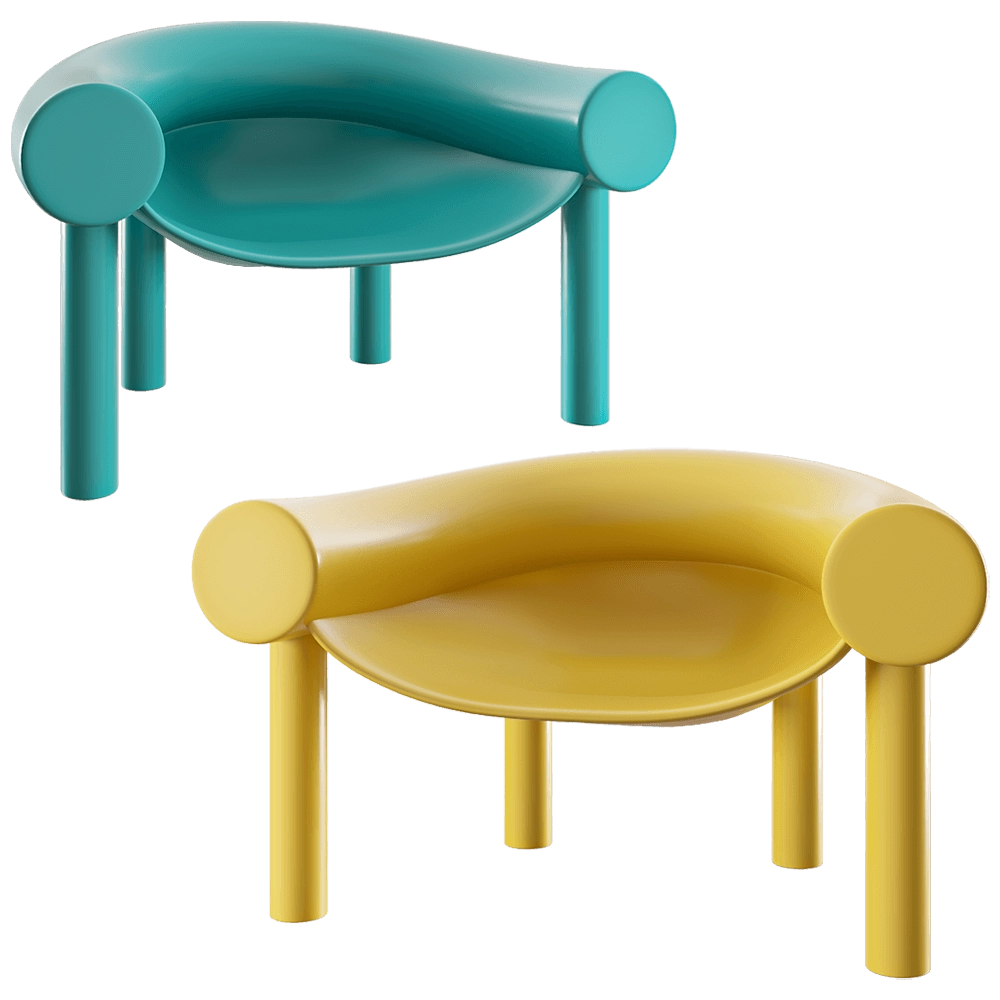 Magis – Low chair Sam Son 3D Model